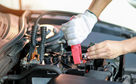 Aston Martin Battery Inspection