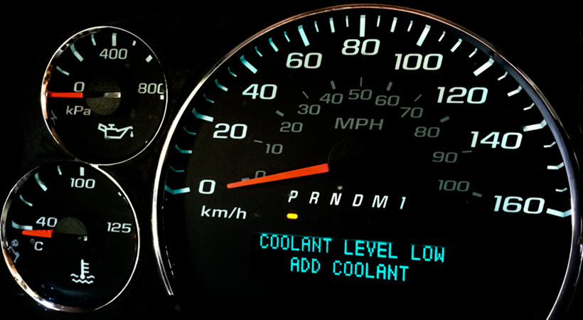 Maserati Coolant Warning