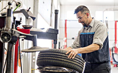 Rolls Royce Tire Maintenance