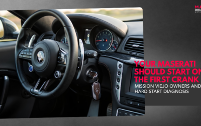 Your Maserati Should Start on the First Crank — Mission Viejo Owners and Hard Start Diagnosis
