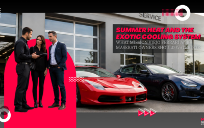 Summer Heat and the Exotic Cooling System – What Mission Viejo Ferrari and Maserati Owners Should Watch For
